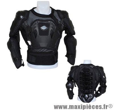Protection descente corps-épaule-coude noir s - Accessoire Vélo Pas Cher