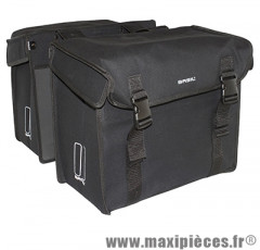 Sacoche arrière city kavan noir (lg - 65 litres) (40x33x23 cm) marque Basil - Matériel pour Cycle