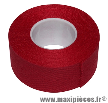 Ruban de guidon tressorex coton rouge 2,60m x 20mm (a l'unité) marque Vélox - Pièce Vélo