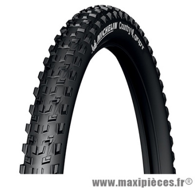 Pneu de VTT 27.5x2.10 country grip'r noir tr (54-584) (650b) marque Michelin - Pièce Vélo
