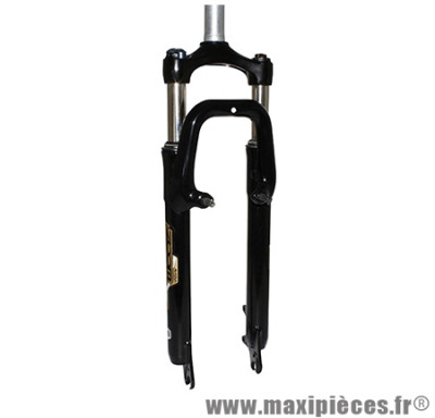 Fourche VTT 27.5 pouces a ressort noir réglable/blocable deb. 60mm marque Zoom - Matériel pour Cycle