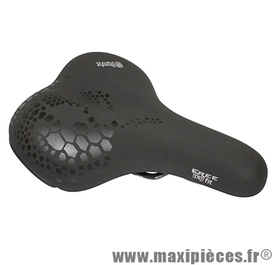 Selle loisir freeway fit noir femme 280x158mm a mémoire de forme marque Selle Royal - Pièce Vélo