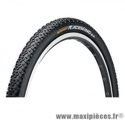 Pneu de VTT 27.5x2.20 race king noir tr (57-584) (650b) marque Continental - Pièce Vélo