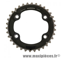 Plateau 34 dents VTT double xt m8000 double plateau ext 11v. 4 branches marque Shimano - Pièce Vélo