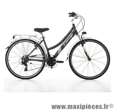 Vélo VTC 28 discovery alu femme 21v gris mat (taille 44) (shimano rs-45+altus) marque Jumpertrek - Vélo - VTC complet