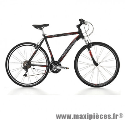 Vélo VTC 28 fitness sport alu homme 21v noir mat (taille 48) (shimano ty-21+rs-35) marque Jumpertrek - VTC complet