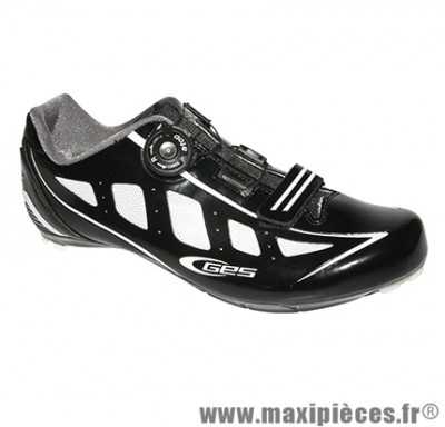 Chaussure route speed noir brillant t42 fixation boa marque GES