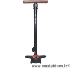 Pompe a pied profil max fp60 corps alu noir mat manomètre 12bar marque Zéfal - Matériel pour Cycle