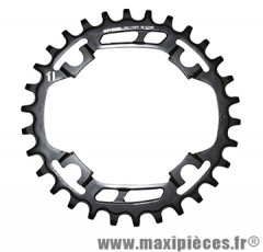 Plateau 30 dents VTT triple diamètre 94 mm 11v. noir 4 branches x-sync - Pièce Vélo