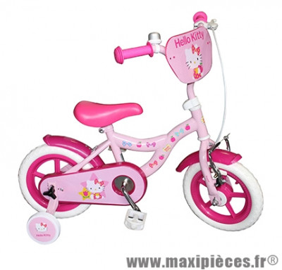 Vélo pour enfant 14 hello kitty fille rose - Accessoire Vélo Pas Cher - Vélo pour enfant complet