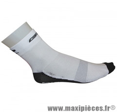 Socquette été coton blanc 40-43 (paire)
