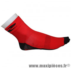 Socquette été coton rouge 40-43 (paire)