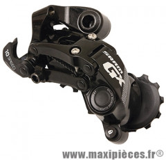 Dérailleur VTT arrière 10 vitesses gx type 2.1 noir chape medium