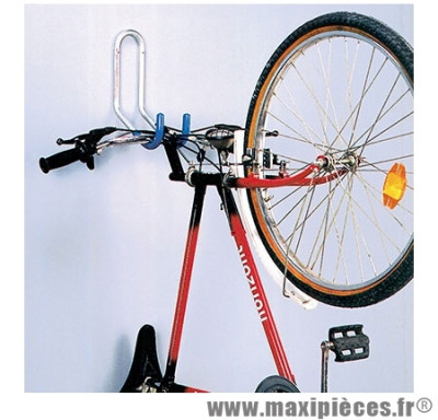 Support Vélo mural pour 1 Vélo a crochet fixation guidon