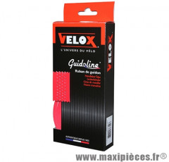 Ruban de guidon gloss rouge brillant - Roues et Pièces Vélo Vélox