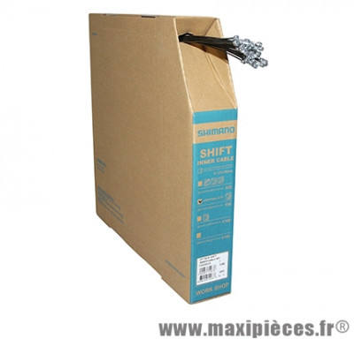 Câble de dérailleur inox 2.1m (vendu par boite de 100) - Matériel Vélo Shimano