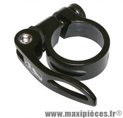 Collier tige de selle VTT/VTC 31,8mm serrage rapide noir