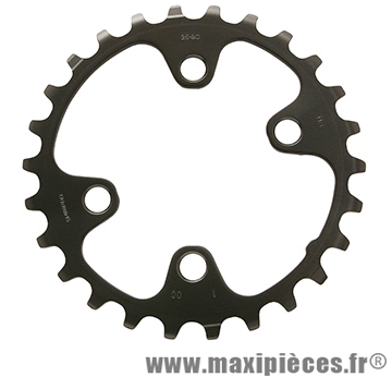 Plateau VTT double 26dts d.64 slx m7000 double plateau 11 vitesses 4 branches - Matériel Vélo Shimano