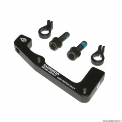 Adaptateur frein à disque VTT disque 203mm étrier post-mount sur fourche international marque Shimano