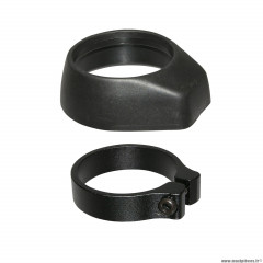 Protection collier de serrage tige de selle diamètre 31.6mm plastique noir