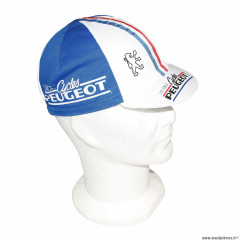 Casquette vélo équipe vintage peugeot