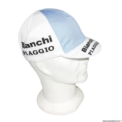 Casquette vélo équipe vintage bianchi coppi