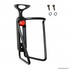 Porte bidon vélo alu-résine couleur noir