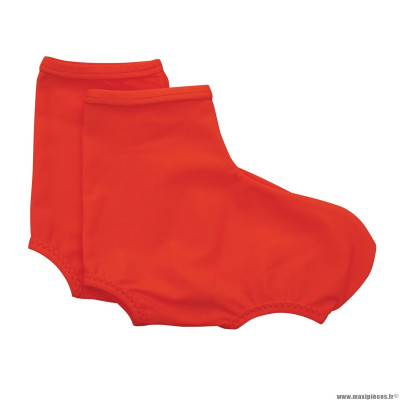 Couvre chaussure été en lycra marque Newton couleur orange taille unique