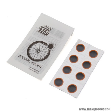 Kit Réparation Pneu Vélo Tip Top TT01 Tour Rustines + Colle pas cher