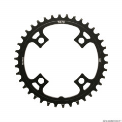 Plateau vélo VTT 4 branches mono 38 dents diamètre 96 mx 12-11-10 vitesses alu marque Sunrace