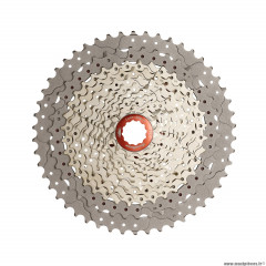 Cassette 12 vitesses 11-50 mz90 pour sram metallic silver (11-13-15-17-19-21-24-28-32-36-42-50) marque Sunrace