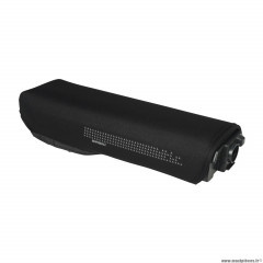 Housse protection de batterie arrière miles neoprene couleur noir (l 32cm x L 9cm x h 5cm) marque Basil
