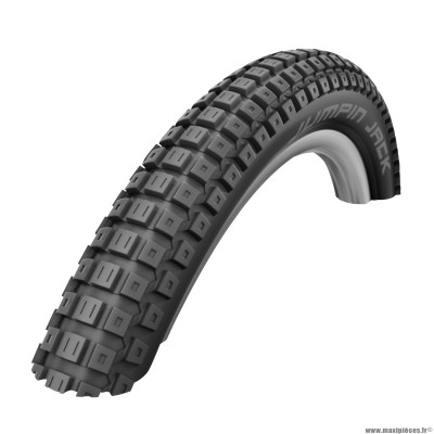 Pneu vélo BMX 20x2.25 marque Schwalbe jumpin'jack couleur noir