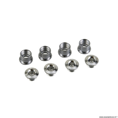 Intravis pédalier VTT double inox marque Stronglight (vendu par 4)