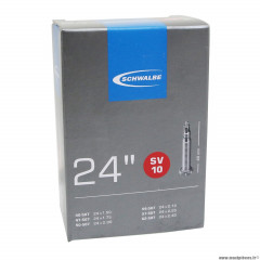 Chambre à air 24x1.50-2.35 valve presta (SV10) marque Schwalbe