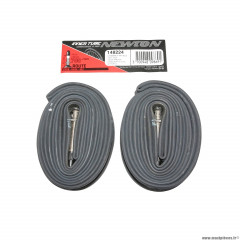Chambre à air 700x19-23 valve presta 51.5mm marque Newton (vendu par 2)