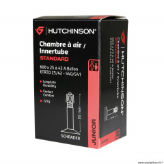 Chambre à air 600x28-42A valve standard 35mm 127g marque Hutchinson