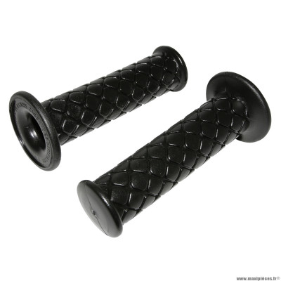 Paire de poignées BMX 720 noir diamètre 22mm l125mm marque Progrip