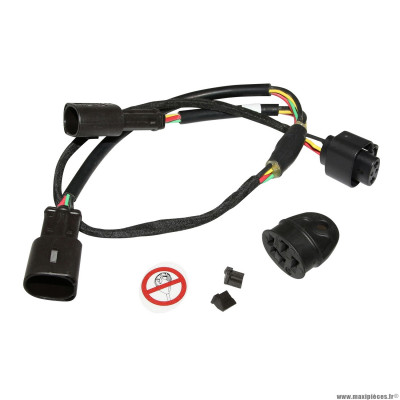 Cable kit adaptation dual y, 515-430mm, avec kit obturation de prise de charge et cache broche marque Bosch