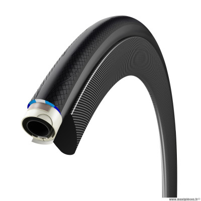 Boyau vélo 700x25 marque Vittoria rubino - poids 285g couleur noir graphene-aramide