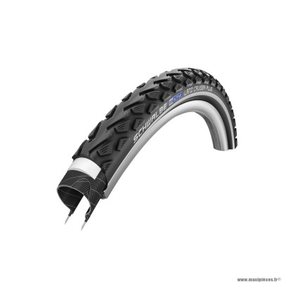 Pneu vélo VTT 26x2.00 marque Schwalbe land cruiser plus couleur noir (sous couche protection 3mm renfort)