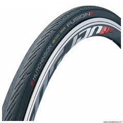 Pneu vélo route 700x25 marque Hutchinson fusion5 storm all season couleur noir (tubetype-tubeless)