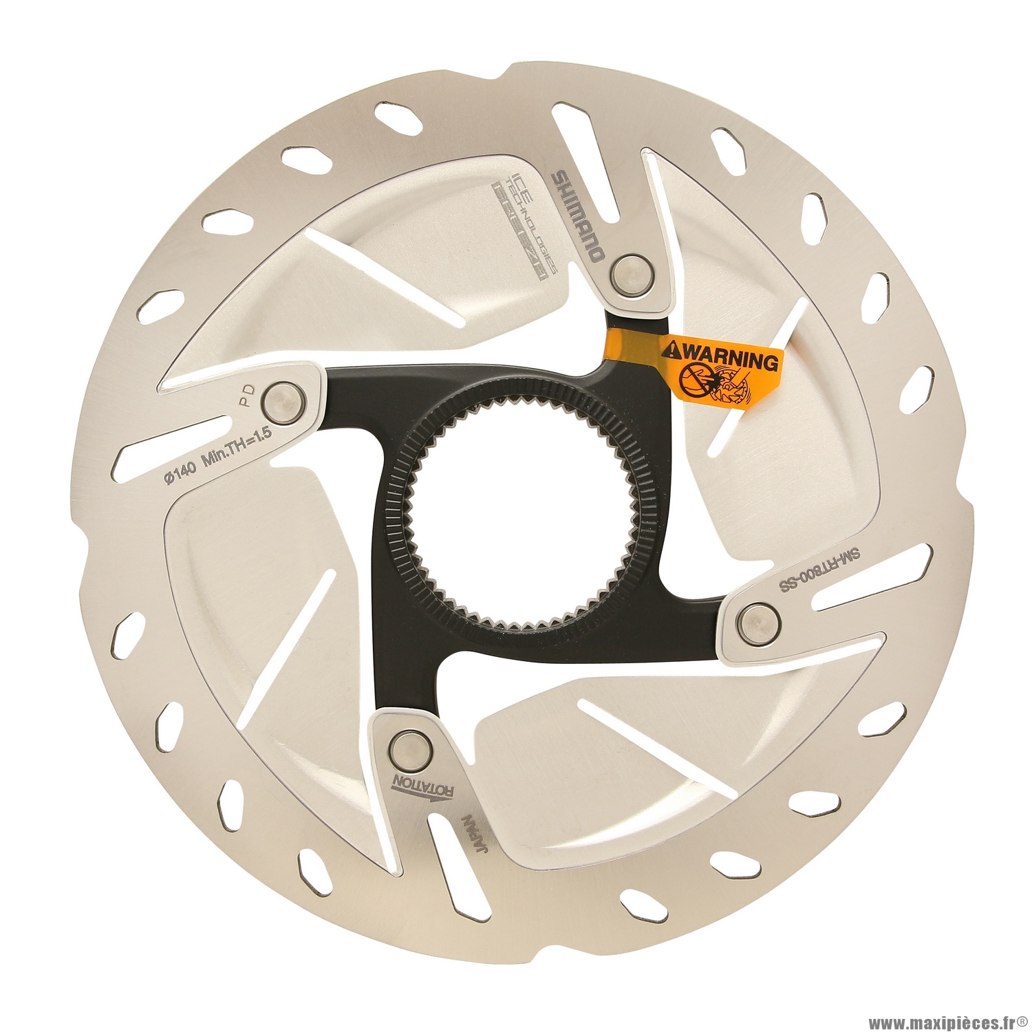 Disque frein centerlock ice tech 140mmrt800ss Shimano pour Vtt Maxi pièces vélo