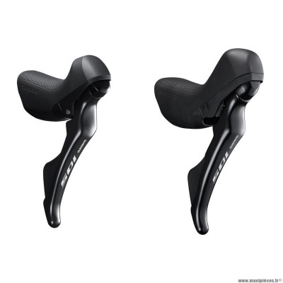 Levier pour vélo de route 11 vitesses 105 r7000 double noir marque Shimano (vendu par 2)