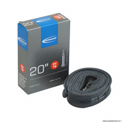 Chambre à air 20x0.90 valve presta marque Schwalbe (23-25-451 - SV7B)