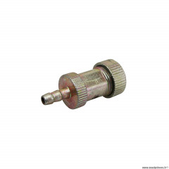 Raccord de pompe pour compresseur acier valve presta-schrader