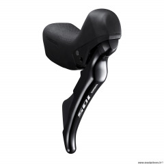 Levier pour vélo de route 11 vitesses arrière 105 r7000 double noir pour frein à disque seul marque Shimano