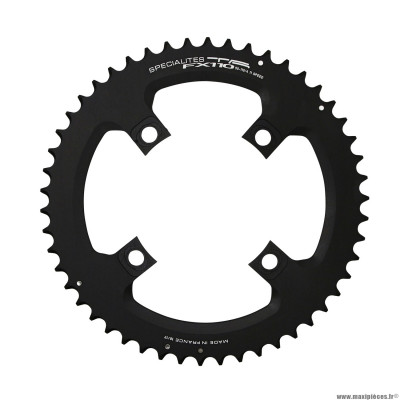 Plateau vélo route 4 branches 50 dents extérieur fsa fx110 gossamer-slk light-k-force light 2016 noir 11 vitesses marque Spécialités TA