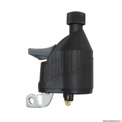 Dynamo droite Marwi noir galet nylon 6v-3w
