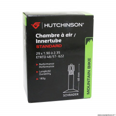 Chambre à air 29x1.90-2.35 valve standard 48mm 183g marque Hutchinson